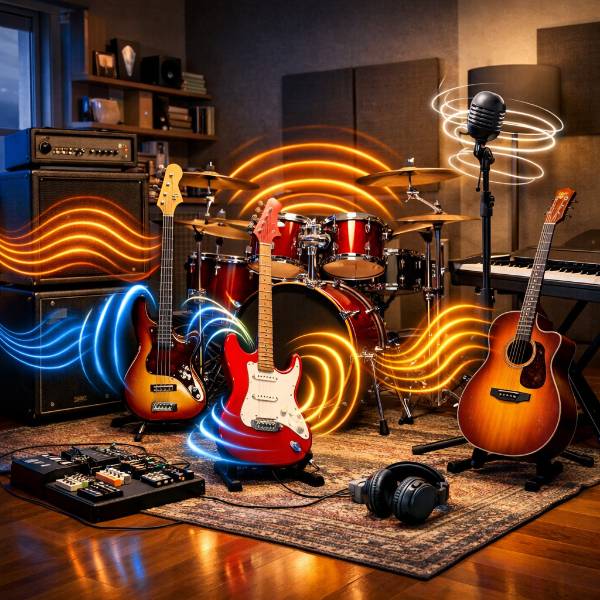 Posicionamento no 3D da mix - Como enxergar o papel do reverb no posicionamento do instrumento dentro da mix.