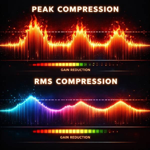Peak e RMS compression