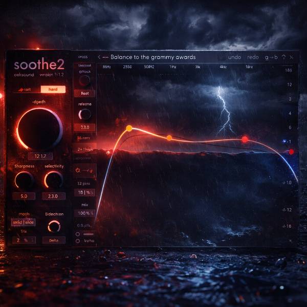 Master com Soothe 2 - Um ajuste bem sutil na master.